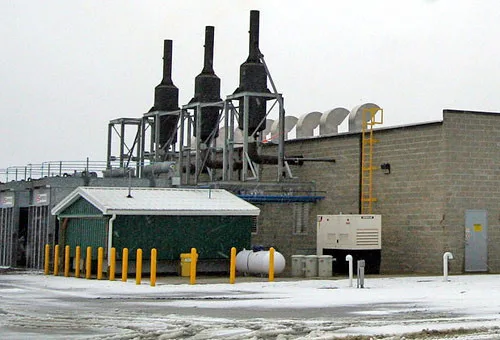 Industrial construction project